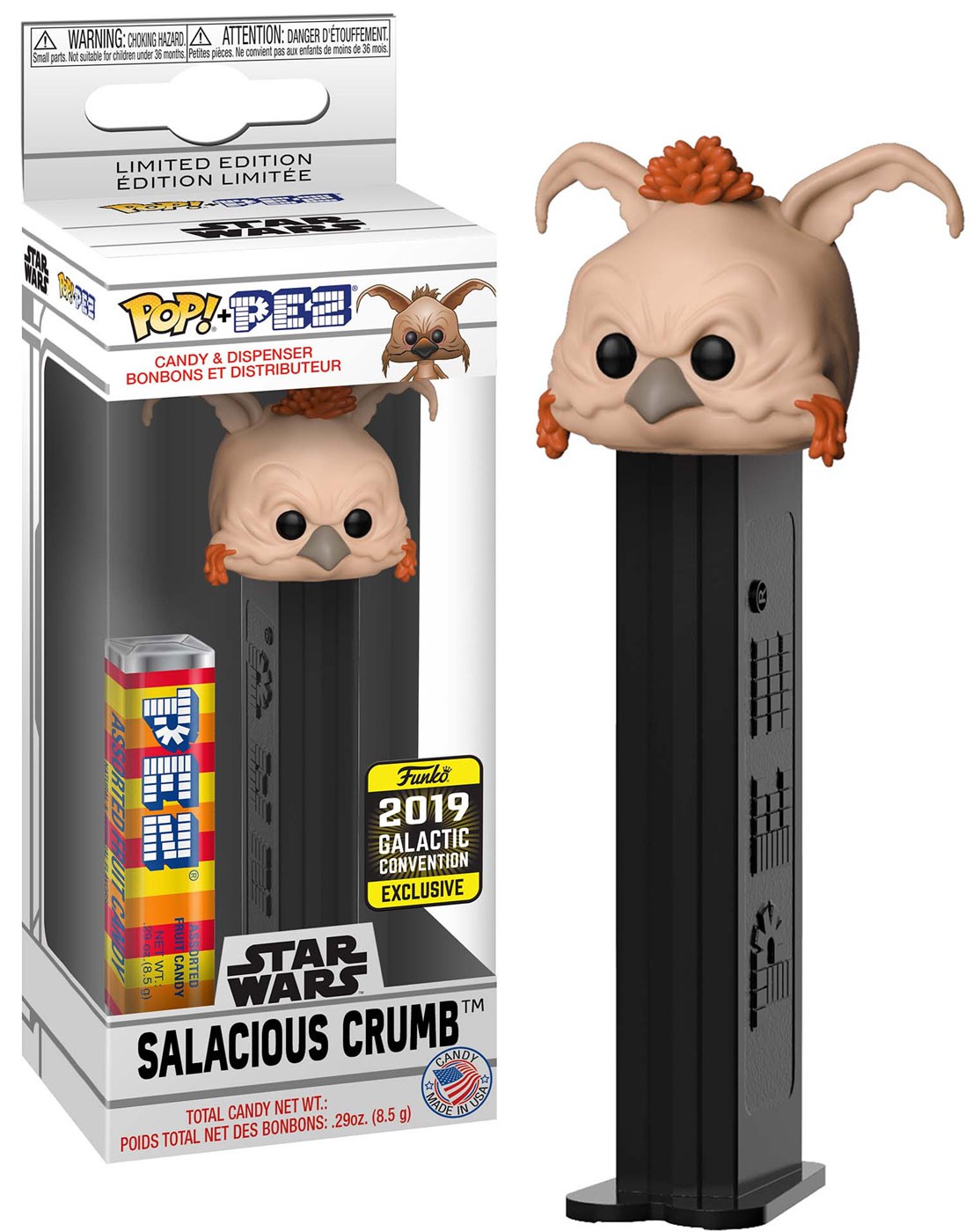 ROTJ FP Salacious Crumb PEZ Dispenser