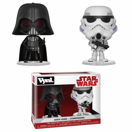 New A New Hope Funko Pop! Darth Vadar & Stormtrooper Vynl Figure 2-Pack now available!