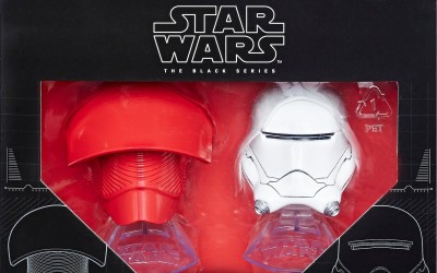 New Black Series Elite Praetorian Guard & Flametrooper Helmets Titanium Series available now!