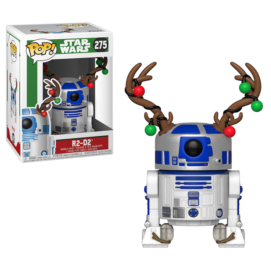 SW R2-D2 (with Antlers) Funko Pop! Bobble Head Toy