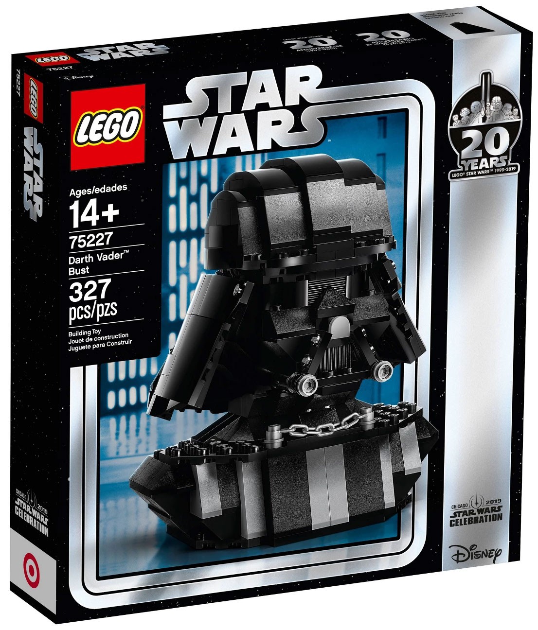 ANH Darth Vader Bust Lego Set