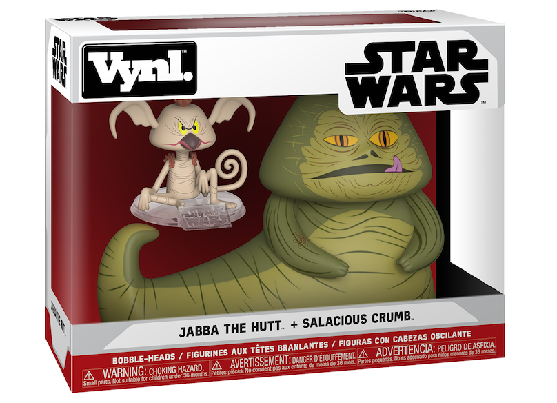 New Return of the Jedi Funko Pop! Jabba & Salacious Vynl 2-Pack now available!