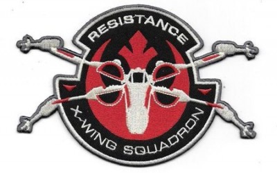 New Force Awakens Resistance X-Wing Squadron Patch now available!