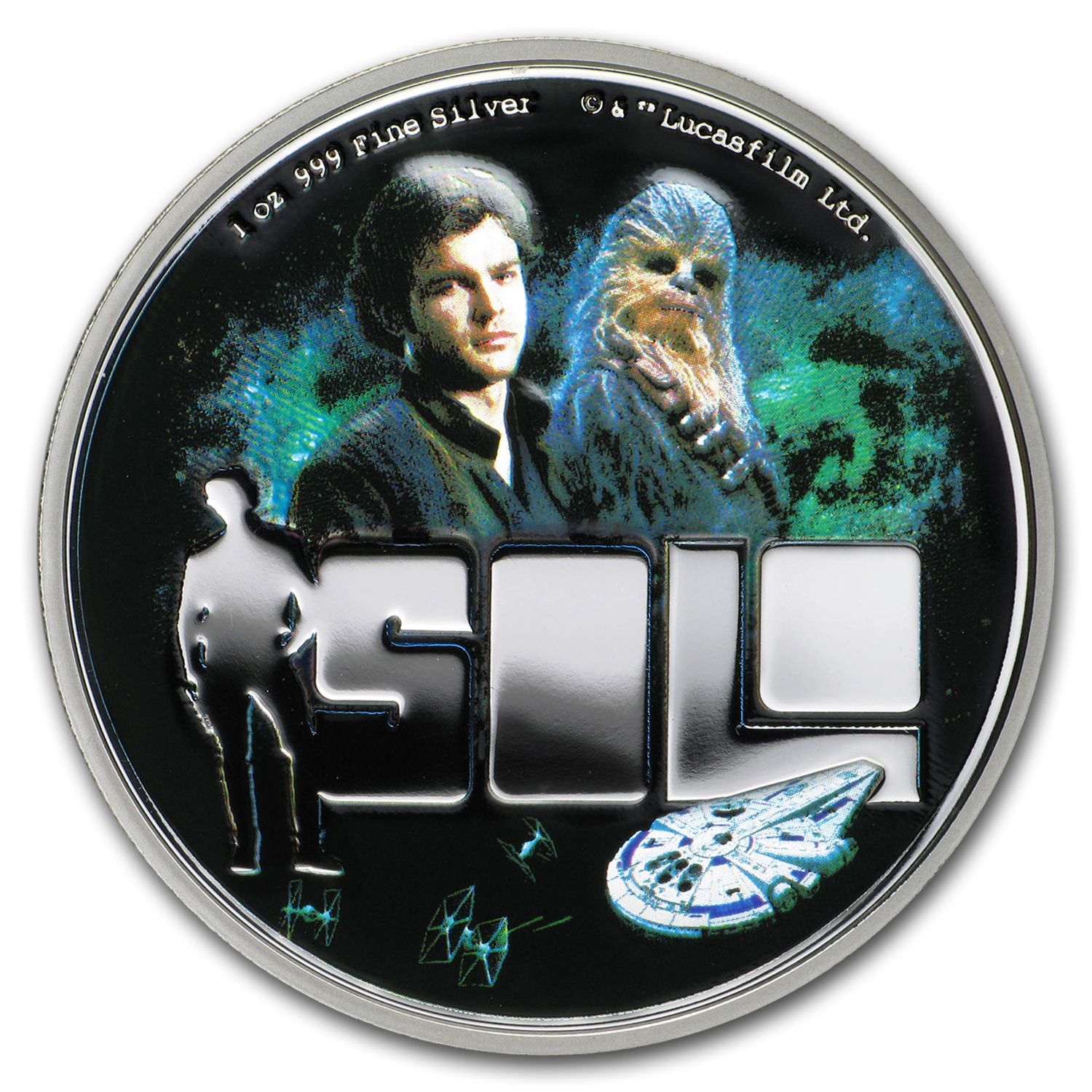 Solo: ASWS New Zealand Mint Silver Coin 3