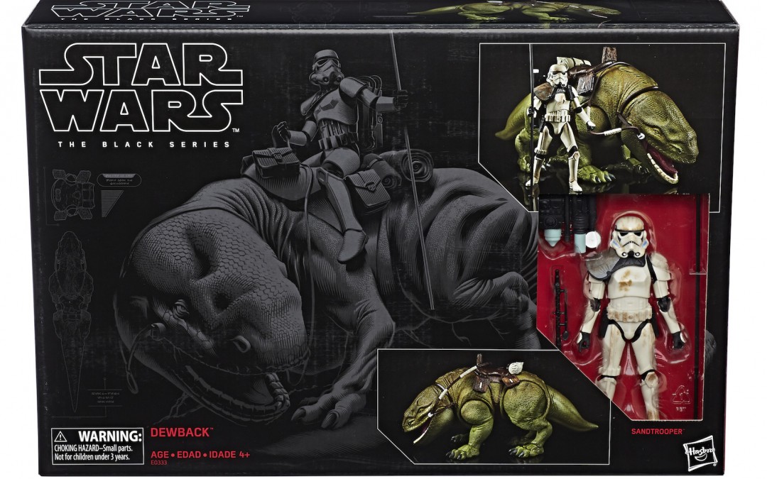 New A New Hope Black Series Dewback and Sandtrooper Figure 2-pack now available!