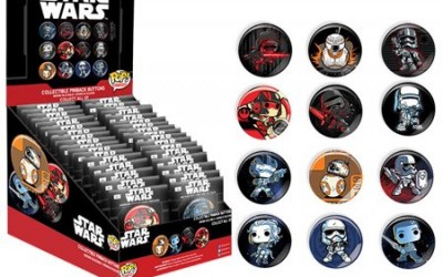 New Force Awakens Funko Pop! Buttons Mystery Pack now available!