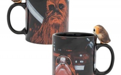New Last Jedi Peeking Porg Sculpted Ceramic Mug now available!