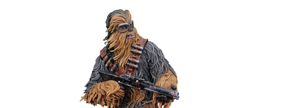 New Solo Movie Chewbacca Milestones Resin Statue available for pre-order!