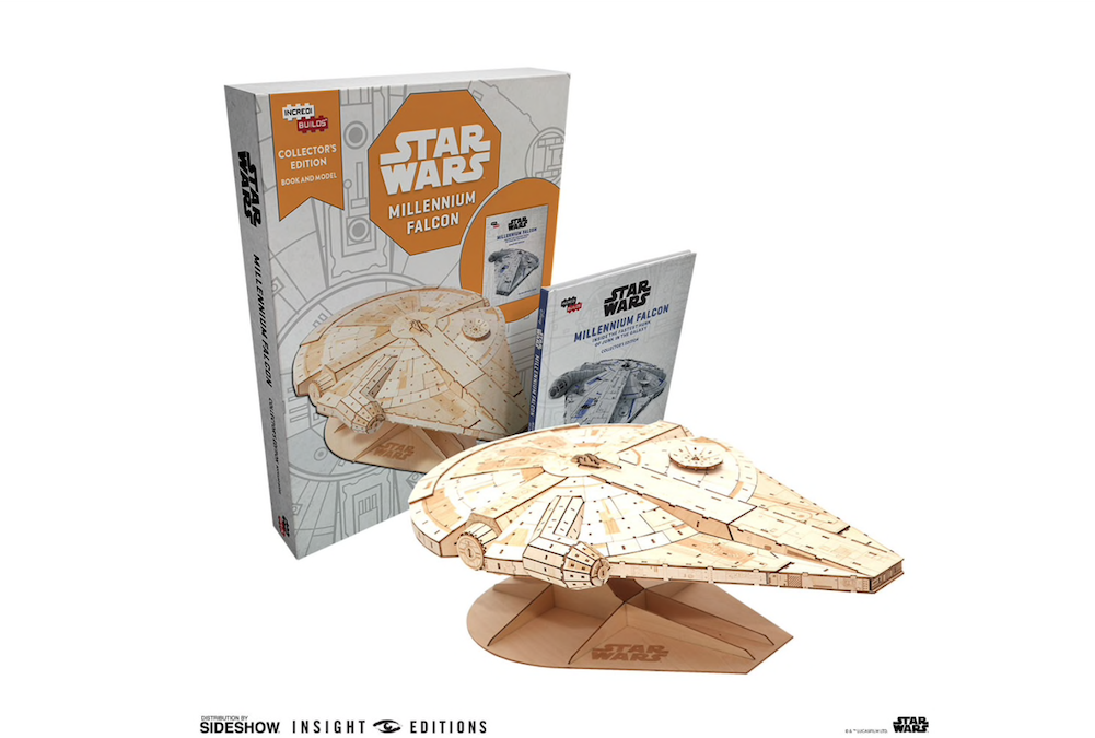 New Solo Movie Millennium Falcon IncrediBuilds book and model set available for pre-order!