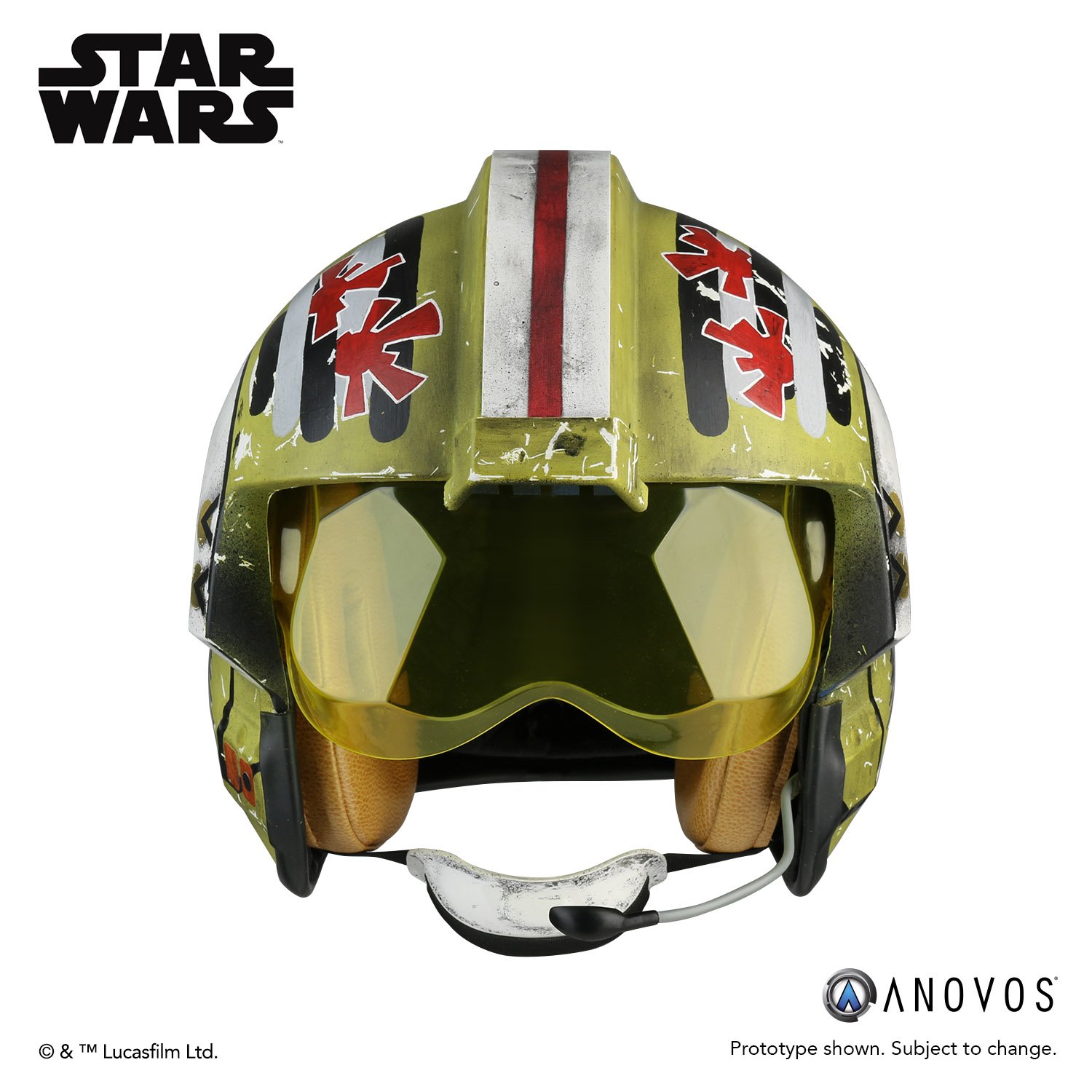 ANH Garven Dreis's X-Wing Pilot Helmet Accessory 1