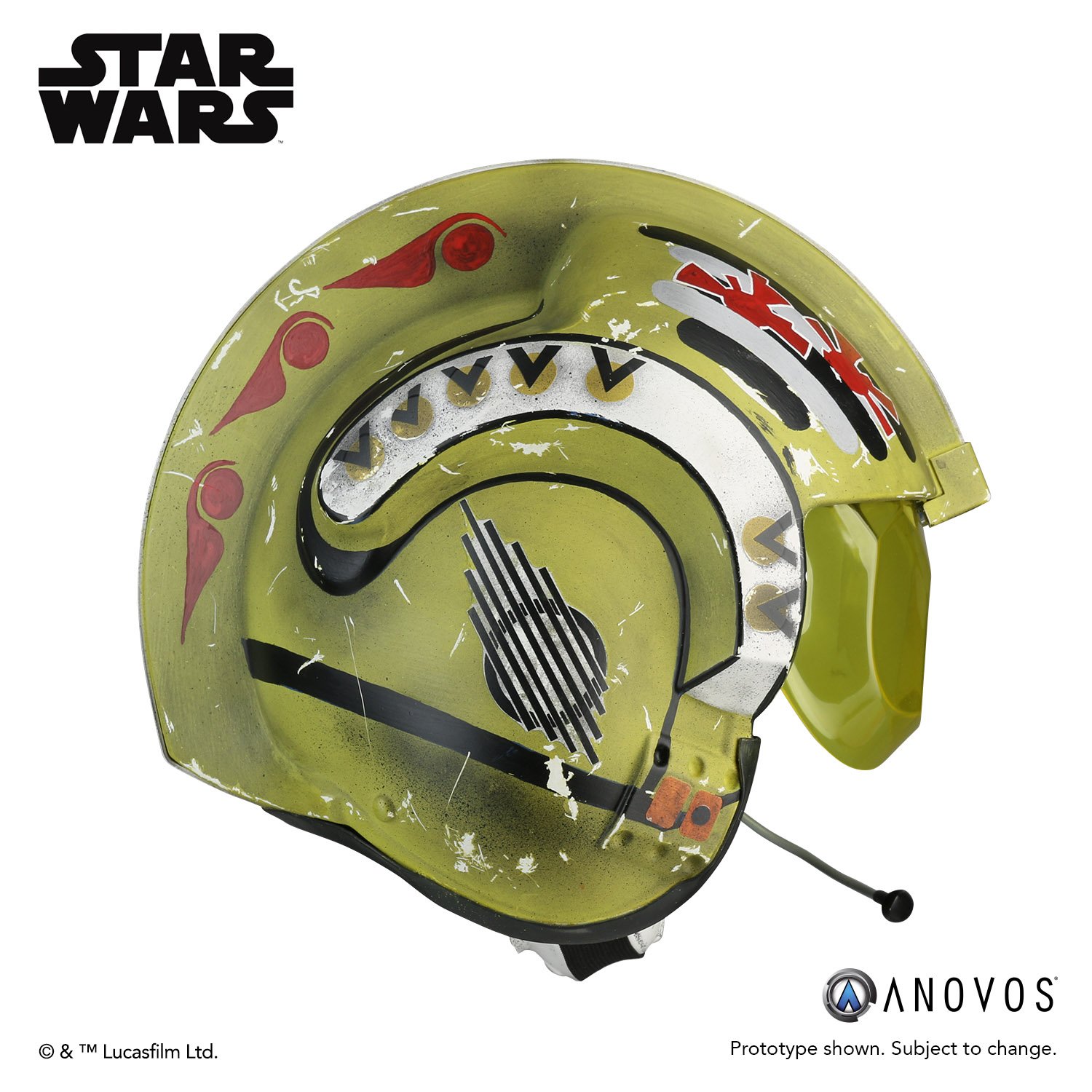 ANH Garven Dreis's X-Wing Pilot Helmet Accessory 2