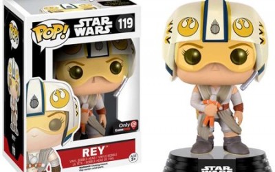 New Force Awakens Funko Pop! Rey (X-Wing Helmet) Bobble Head Toy now in stock!