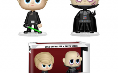 New Return of the Jedi Darth Vader & Luke Skywalker Funko Vynl Figure 2-Pack now available!