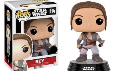 New Force Awakens Funko Pop! Rey (Resistance Outfit) Bobble Head Toy now available!