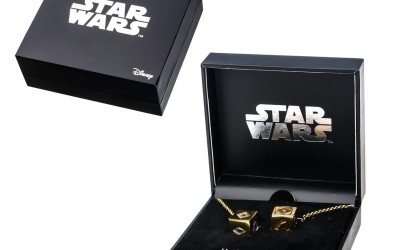 New Solo Movie Corellian Gold 3D Dice Necklace available now!