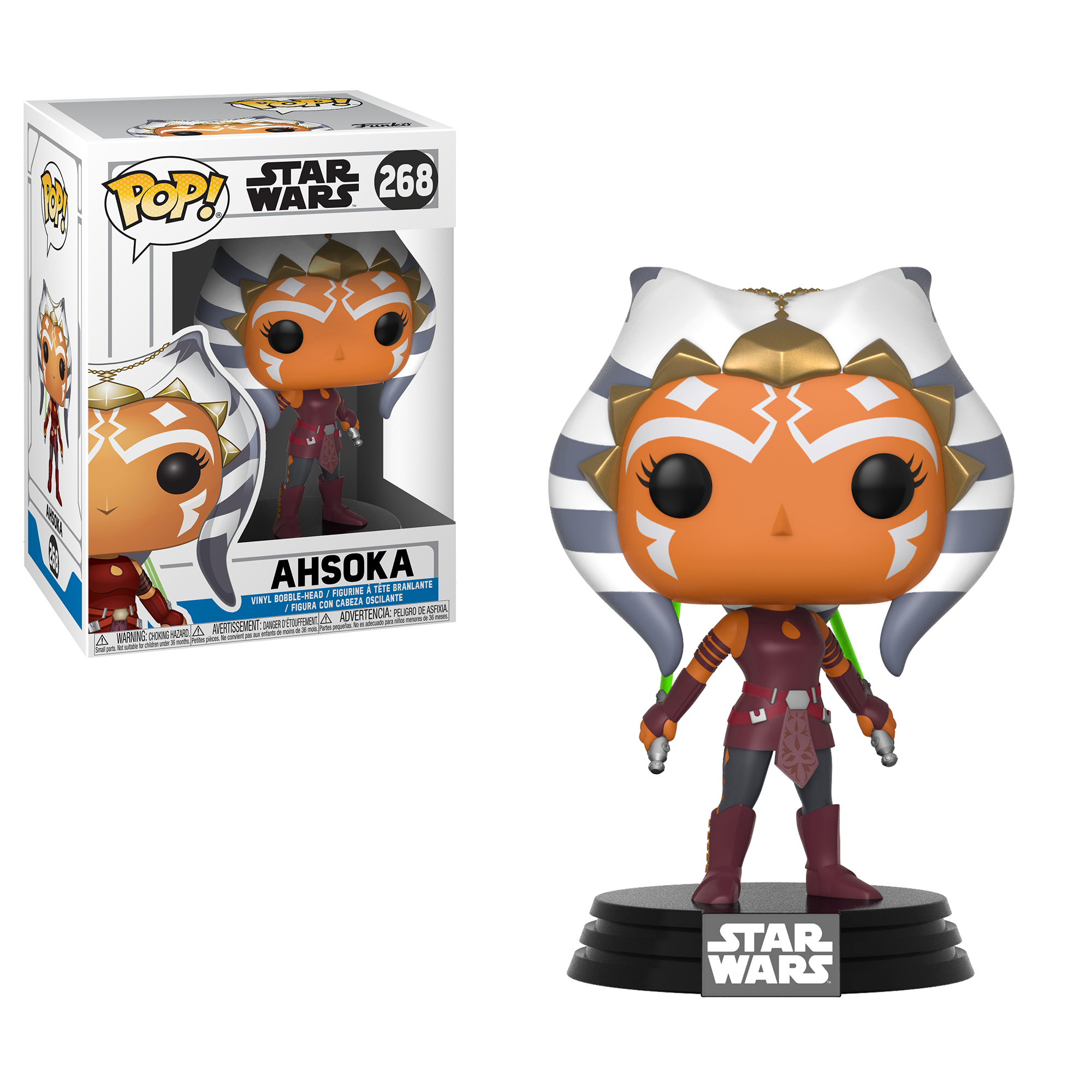 New Star Wars The Clone Wars Ahsoka Bobble Head Toy now available!