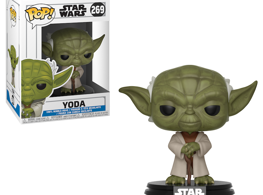 New Star Wars The Clone Wars Yoda Bobble Head Toy now available!