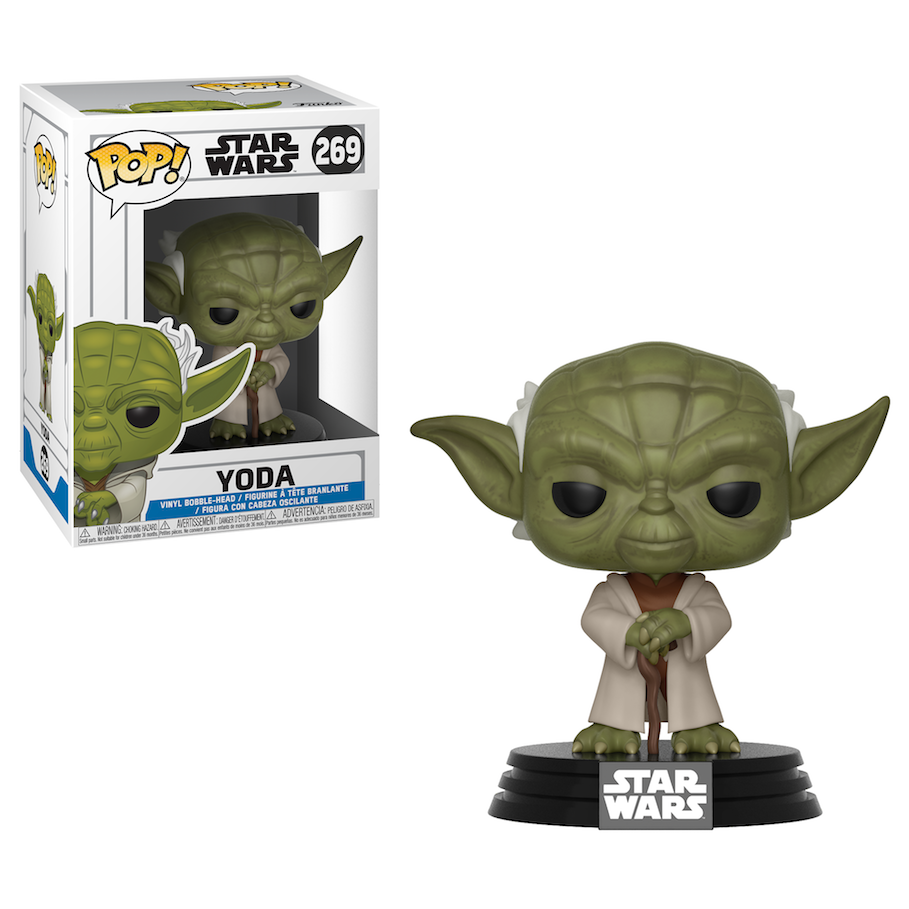 SWTCW FP Yoda Bobble Head Toy