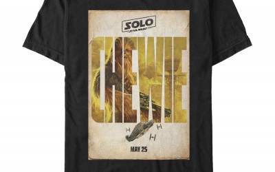 New Solo Movie Chewbacca Movie Poster T-Shirt now available!
