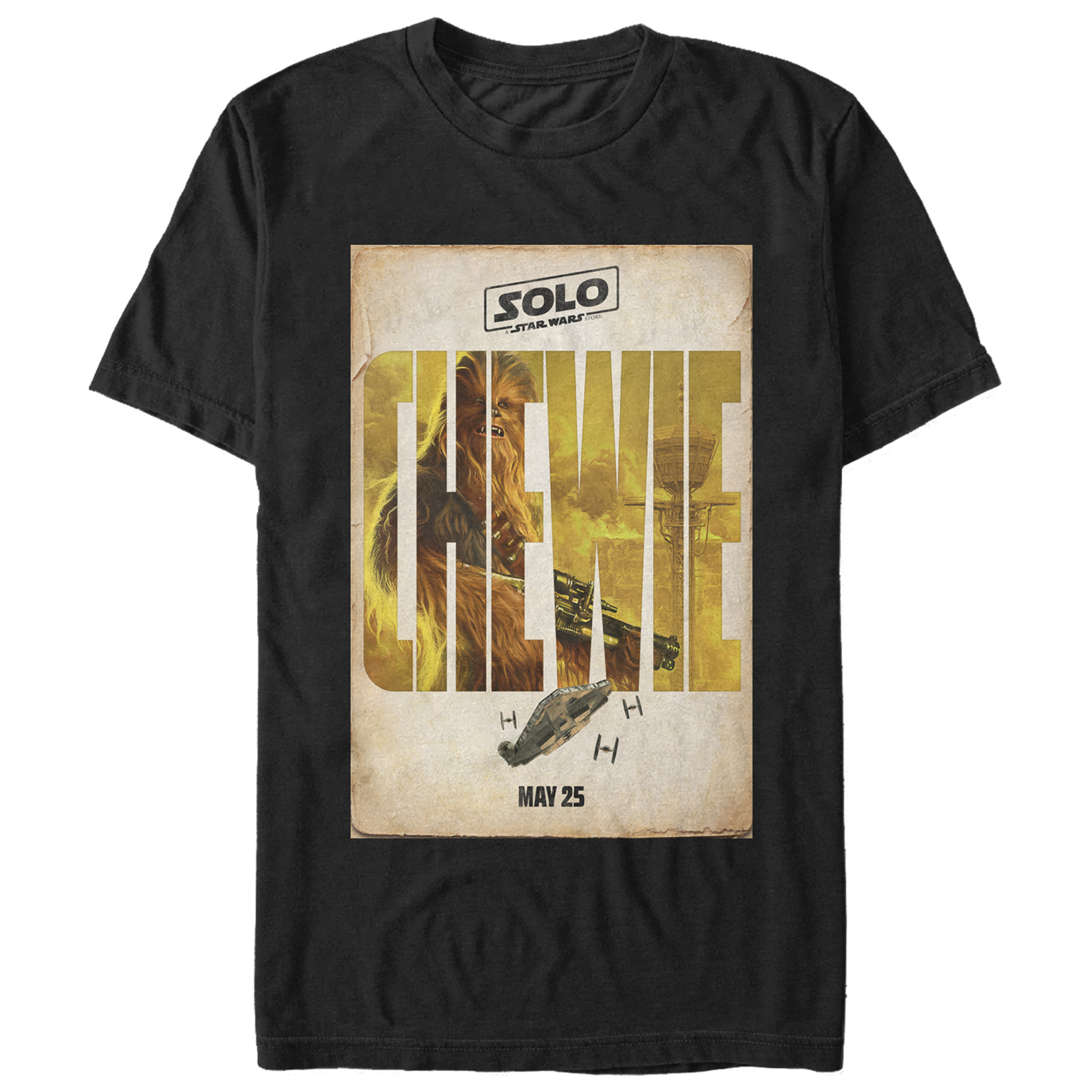 Solo: ASWS Chewbacca Movie Poster T-Shirt