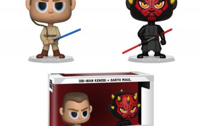 New Phantom Menace Darth Maul & Obi-Wan Funko Vynl Figure 2-pack now available!