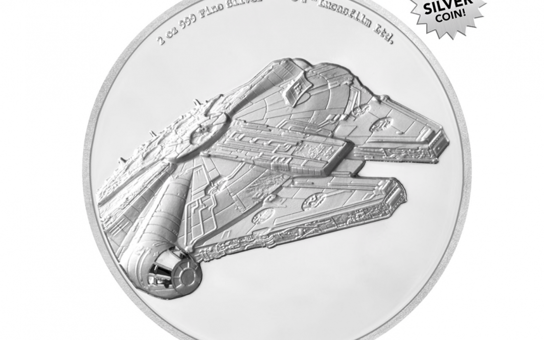 New Star Wars Millennium Falcon Silver Coin now available for pre-order!