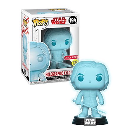New Last Jedi Funko Holographic Kylo Ren Bobble Head Toy available!
