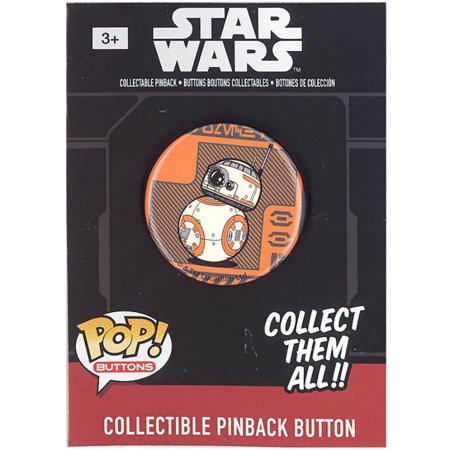 New Force Awakens BB-8 Funko Pop! Pinback Button available now!
