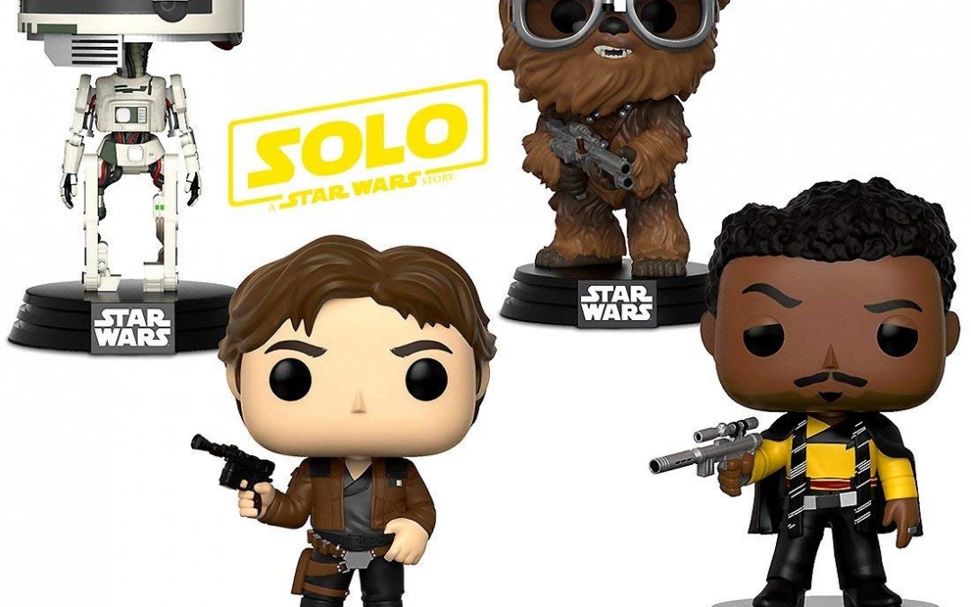 New Solo Movie Funko Pop! Bobble Head Toy 4-Pack available!