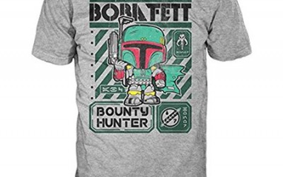 New Star Wars Boba Fett Military Funko Pop! T-Shirt available!