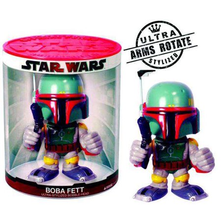 New Star Wars Boba Fett Funko Force Bobble Head Toy available!
