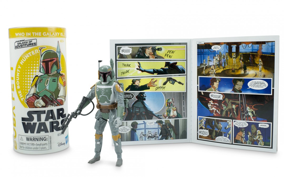 New Return of the Jedi Galaxy of Adventures Boba Fett 3.75" Figure available!