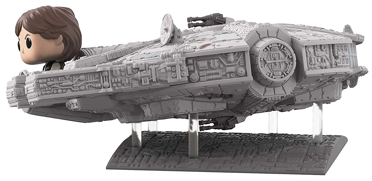 SW FP Millennium Falcon with Han Solo BHT Set 2