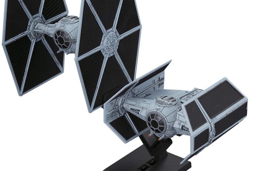 New A New Hope Tie Advanced & Tie Fighter Model Kit Set available!