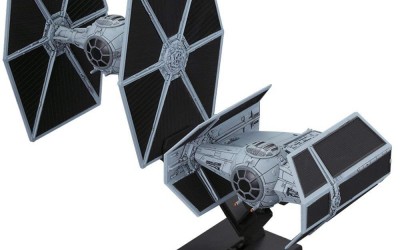 New A New Hope Tie Advanced & Tie Fighter Model Kit Set available!
