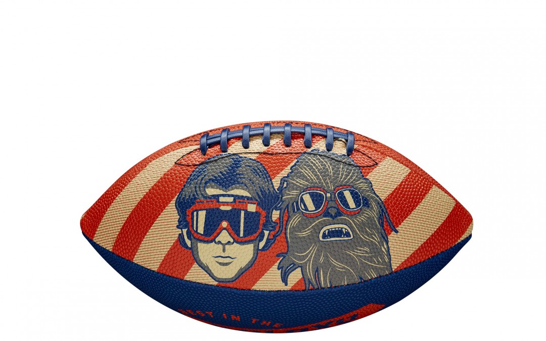 New Solo Movie Han & Chewie Wilson Junior Football available now!