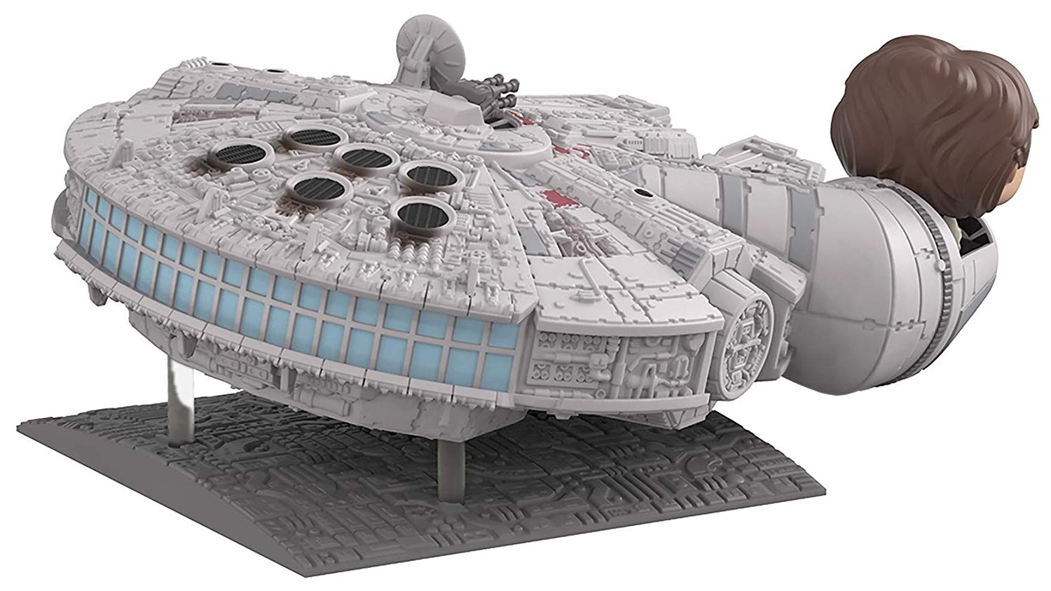 SW FP Millennium Falcon with Han Solo BHT Set 4