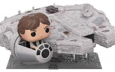 New Funko Deluxe Millennium Falcon with Han Solo available for pre-order!