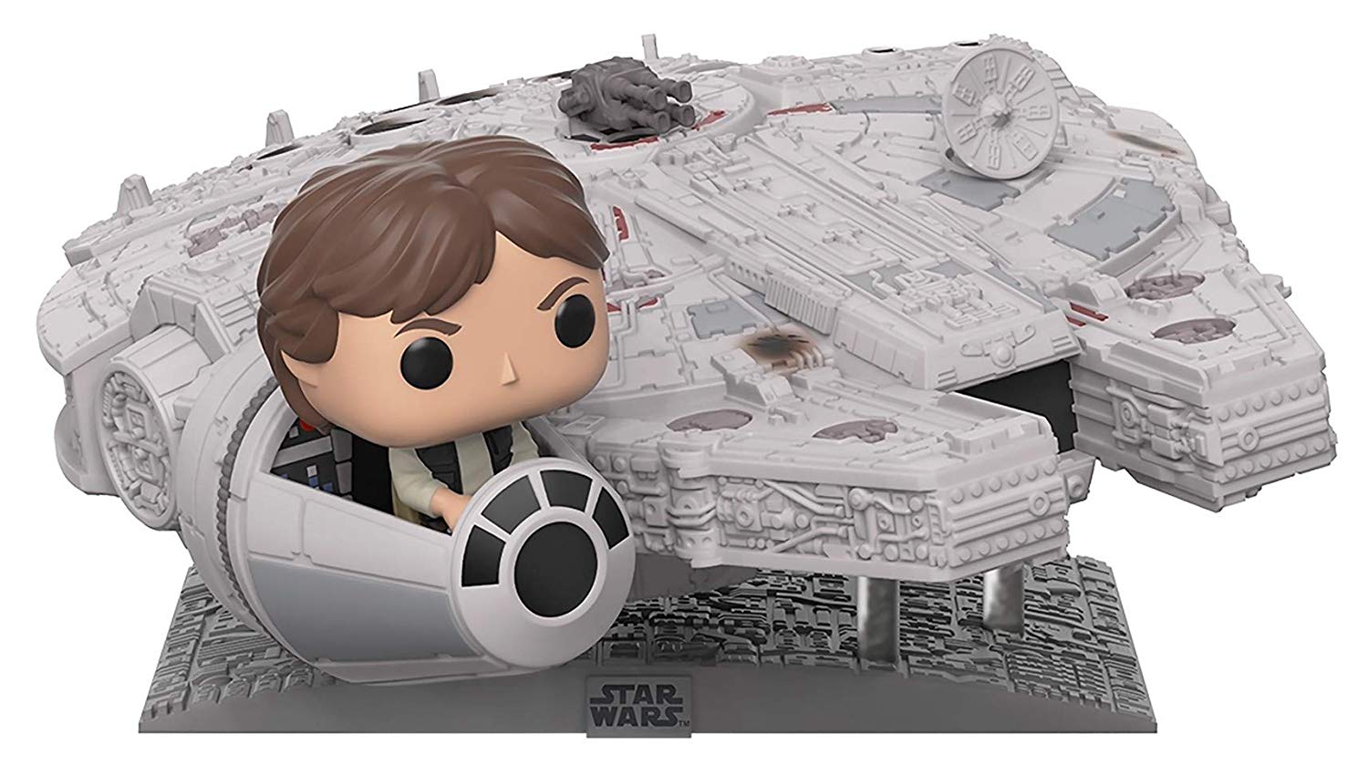 SW FP Millennium Falcon with Han Solo BHT Set 1