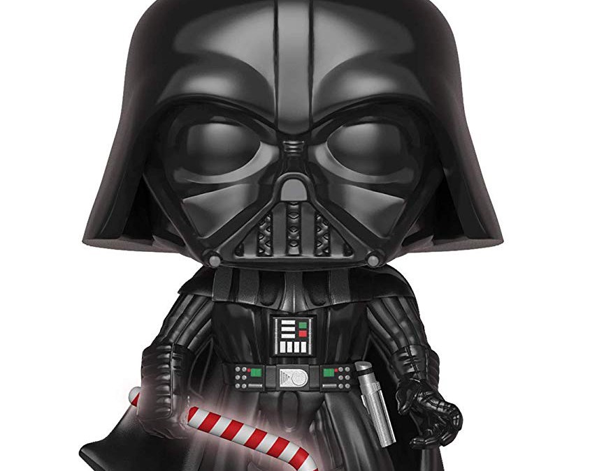 New Star Wars Funko Darth Vader Holiday Glow Chase Bobble Head Toy available!