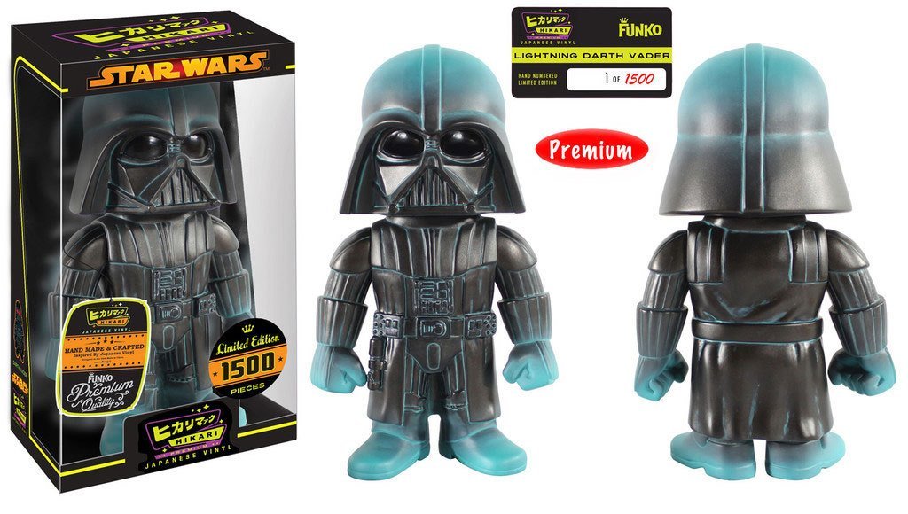 New Star Wars Funko Darth Vader Lightning Premium Hikari Figure available!