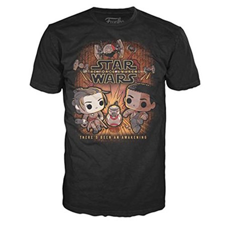 New Force Awakens Funko Rey & Finn Running T-Shirt available now!