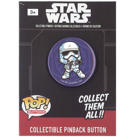 New Force Awakens Funko First Order Stormtrooper Pinback Button available now!