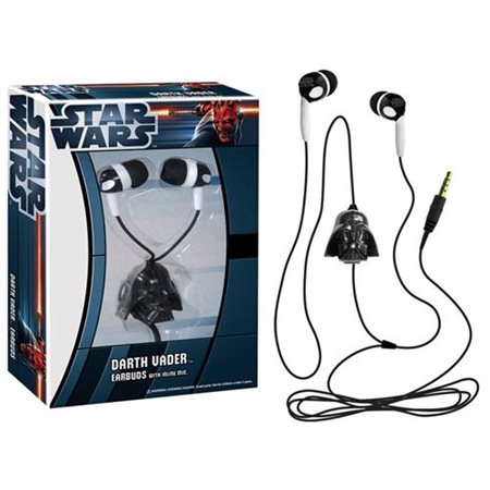 New Star Wars Darth Vader Earbuds with Microphone available!