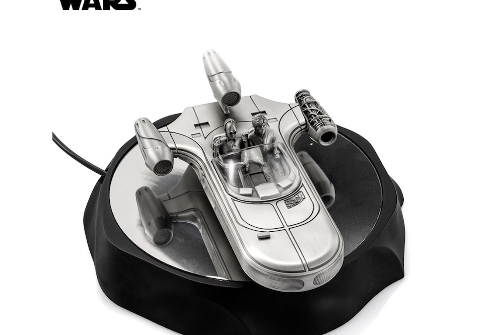 New A New Hope Hovering Landspeeder Replica Pewter Statue available for pre-order!