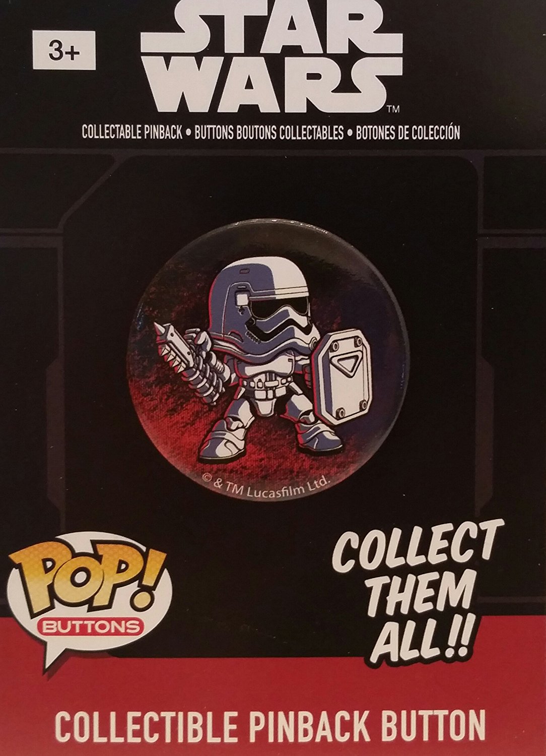 TFA FN-2199 Funko Pinback Button