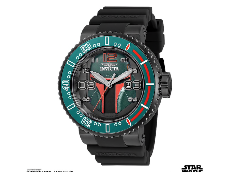 New Star Wars Boba Fett Stainless Steel PC32 Quartz Watch available!