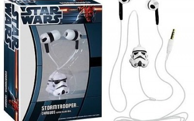 New Star Wars Stormtrooper Earbuds with Microphone available!