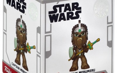New Star Wars Captain Merumeru Funko Mystery Mini Bobble Head Toy available!