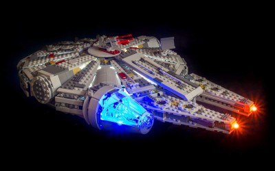 New A New Hope Millennium Falcon Lighting Lego Set available!
